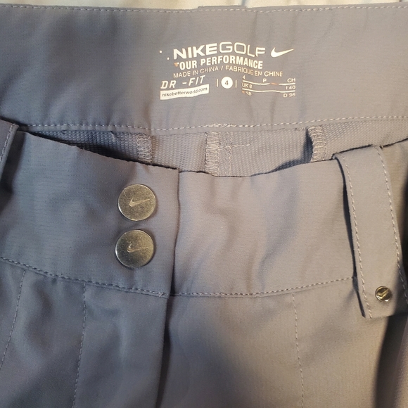 Nike Golf Tour Performance Dri-fit Women's Pants Grey Size 4 - Picture 1 of 9